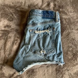 Abercrombie jean shorts.